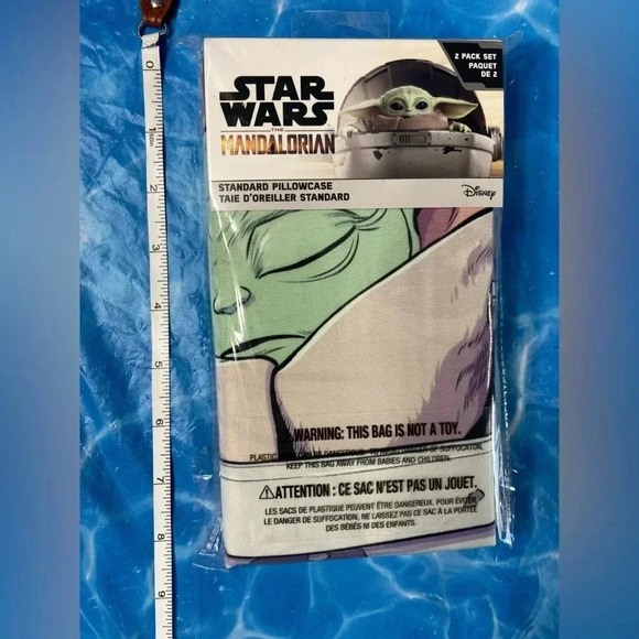 Star Wars - The Mandalorian / Baby Yoda / Grogu -  Pillowcases - BNIB 💫 - Picture 2 of 8